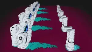 fondo de pantalla chainsaw man 8