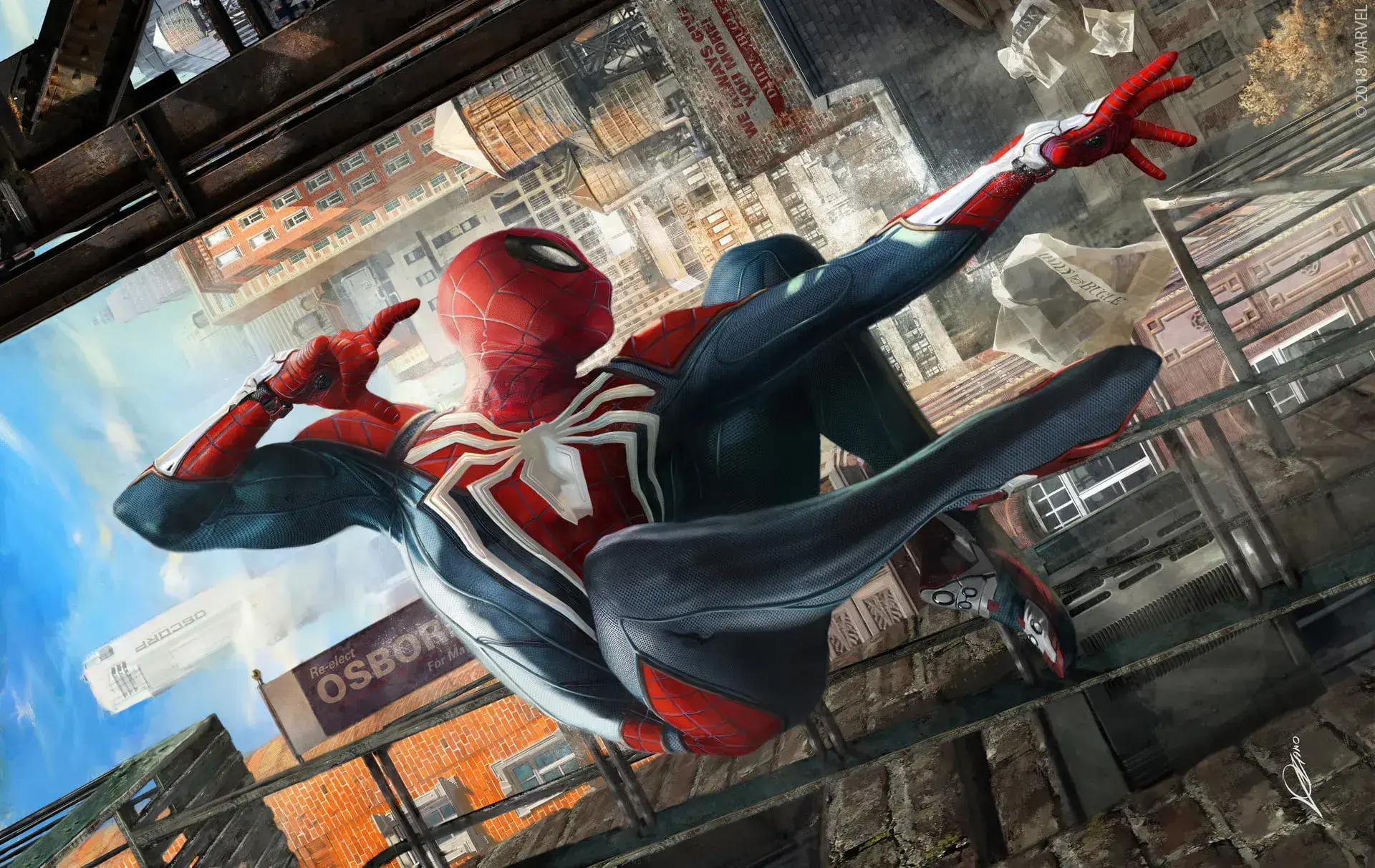 Fondo de Pantalla Spiderman