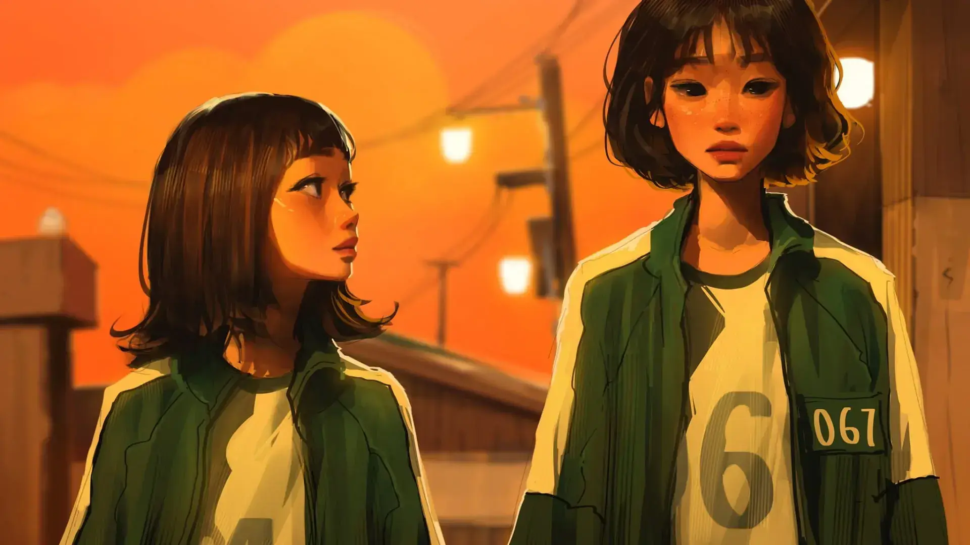 Fondo de Pantalla Fondo de El Juego del Calamar