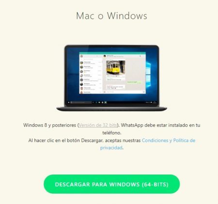 whatsapp windows 7